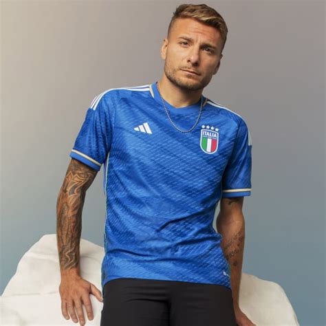 adidas Men's Soccer Italy 2023 Home Authentic 